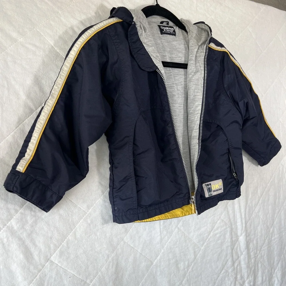 Toddler Boys OshKosh B'gosh Tri-Color Jacket Size 3T 15